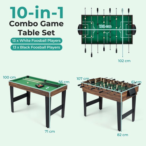 Game table combo w - table, w/