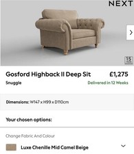 NEXT  Gosford Highback II Deep