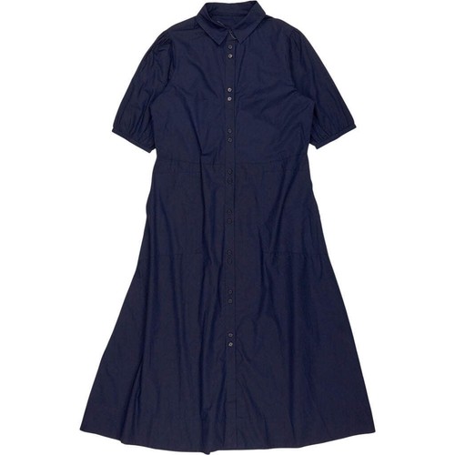 Hush navy jennie midi shirt - jennie,