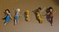 Disney Store Fairies Figures Tinker Bell And Friends