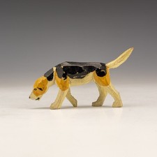 New Forest Frank Whittington - Hand Carved Wooden Dog Figure