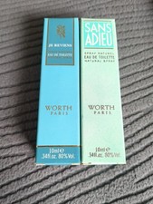 Worth Paris Perfume 2x