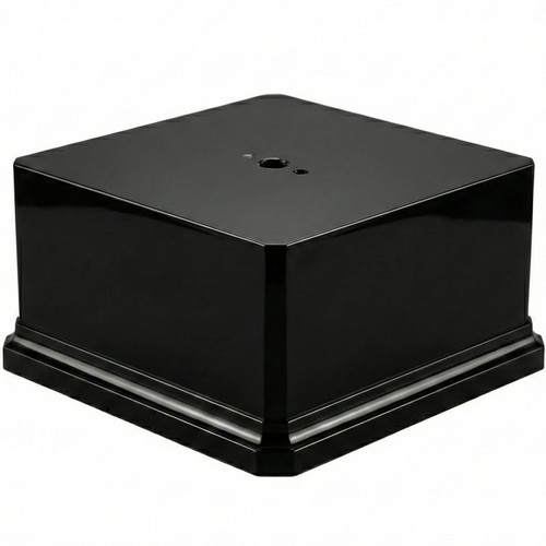 Black gloss display base - black,