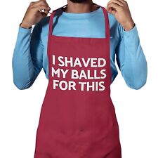 Funny Rude Apron BBQ Grill