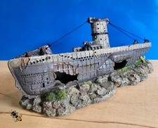 Aquarium ornament submarine - ornament,