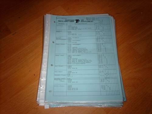 Thatcham parts guide fiat - parts,