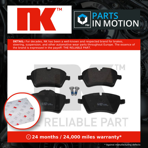 Brake pads set fits mini - brake,