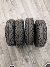 Set of 4 Tyres, 4.1/3.5-6, and Inner Tubes, For Mobility Scooter. New and unused