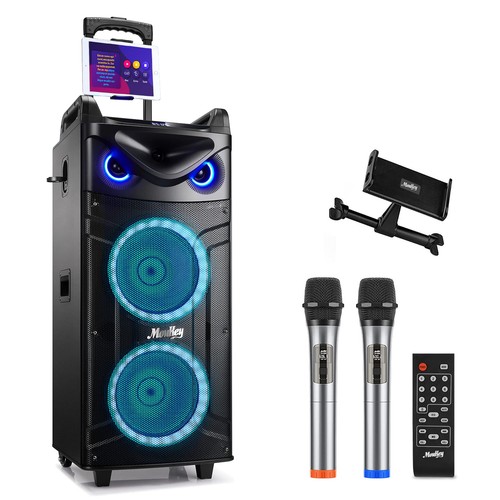 Moukey karaoke machine double - karaoke,
