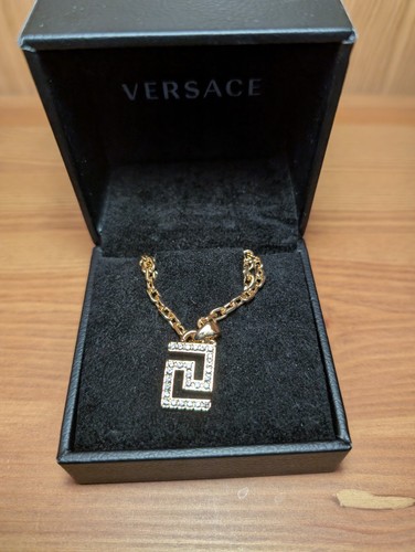 Versace necklace pendant greca - pendant,