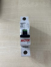 Sector Series E 16 Amp Type B Circuit Breaker Mcb B16
