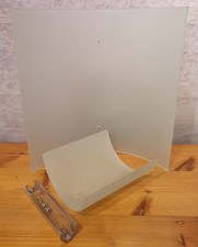 2 Frosted Glass Hoods & Halogen Bulb Protector for Endon 2001/FL Floor Lamp