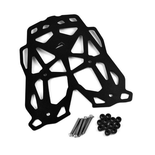 Pyramid matte black rear - black,