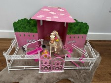 Barbie Blinking Beauty Corral and Stables Set Mattel 1987 Boxed 6815 5087 VTG