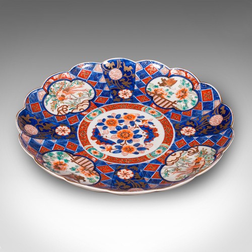 Large antique imari fruit - antique,