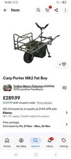 Carp Porter Mk2 Barrow with Big Frint Carp Fishing Barrow Carp Fishing