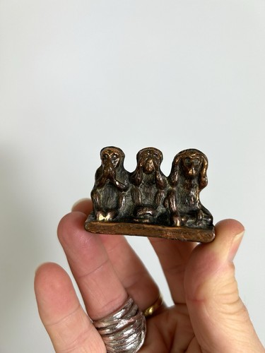 Vintage copper three - vintage, wise
