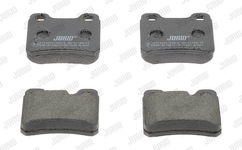 Rear brake pad set disc - rear,