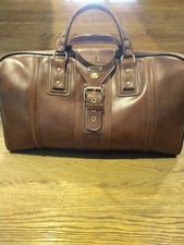 Vintage Antler Leather Holdall