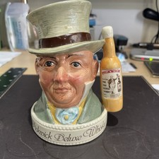 Royal Doulton Pickwick (Mr MICAWBER) DECANTER OF SPECIAL SCOTCH WHISKY empty