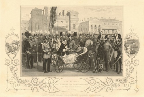 Queen victoria awarding - queen,