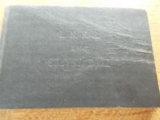 Antique Vtg LNER Survey Book