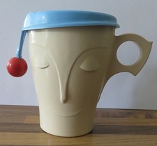 Vintage Cadbury's Bournvita Bourn-Vita Sweet Dreams Mug With Night Cap /Lid  VGC