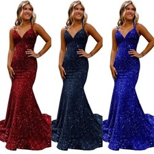New Elegant Sequin Evening
