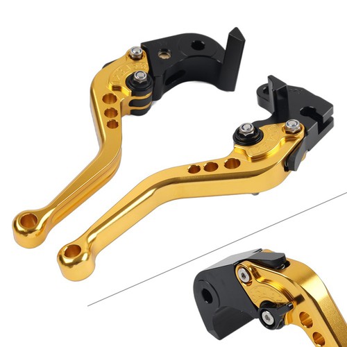 2pcs gold brake clutch levers - 2pcs,