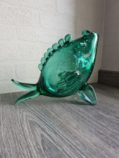 Vintage Murano Large Green