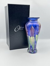 Boxed Okra Glass Vase. Eiger