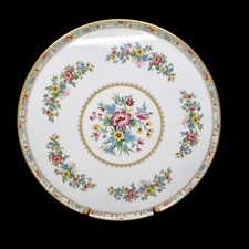 Coalport ming rose cake - cake, plate