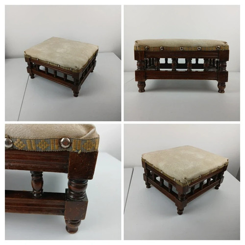 Vintage 1970s wooden - 1970s, square
