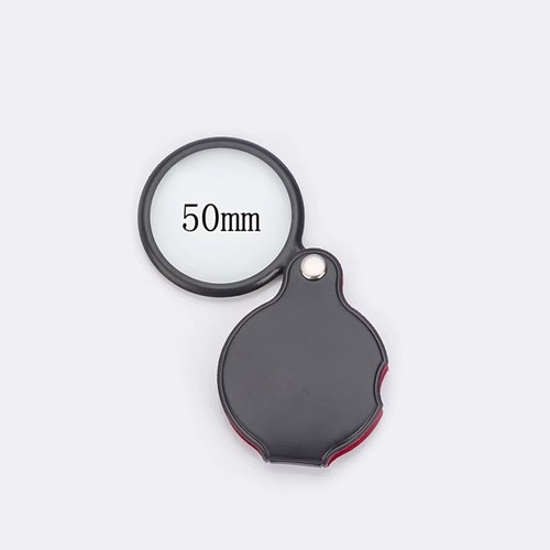 Folding magnifying glass - 8x/6x,