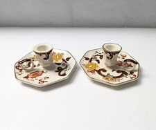 Vintage Masons Ironstone Pair