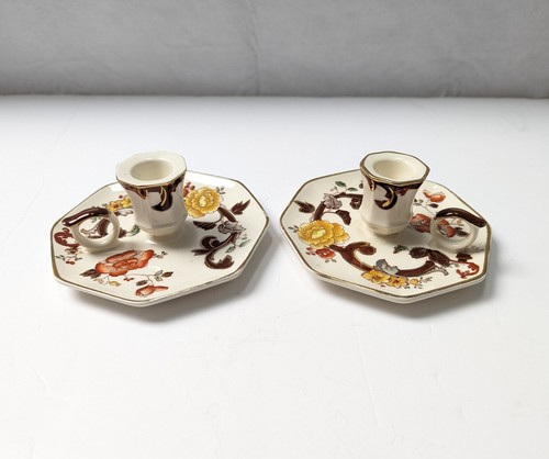 Vintage masons ironstone pair - masons,