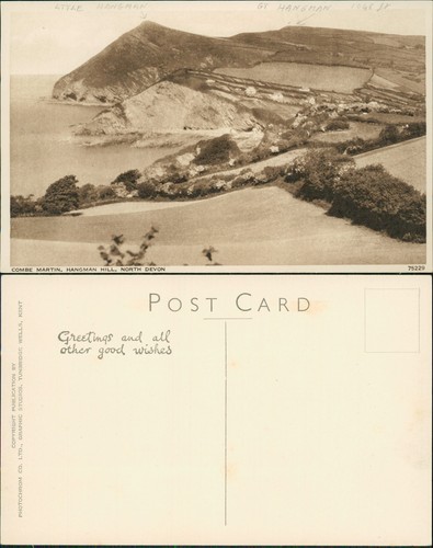 Combe martin hangman hill - combe,