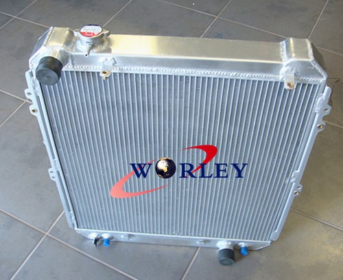 Row aluminum radiator - aluminum,