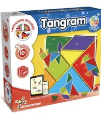 Science4you Tangram for Kids - Tangram 10 Challenges - Portuguese