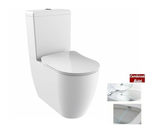Creavit combined bidet close - combined,