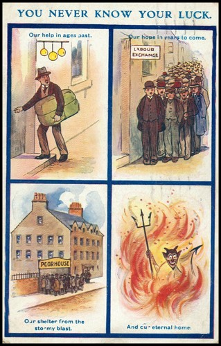 Comic politics anti welfare - politics., anti-welfare