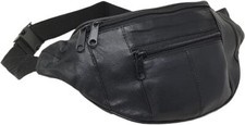 Leather Waist Bum Bag Fanny