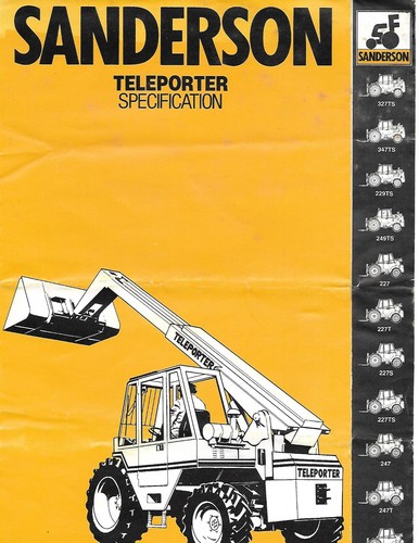 Equipment brochure sanderson - -,