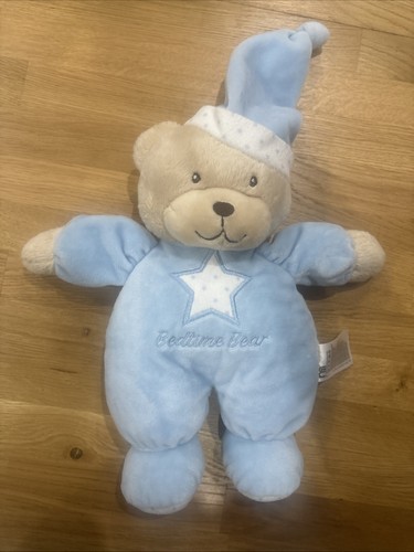 Mothercare blue bedtime bear - blue,