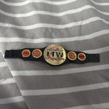 AEW ECW  WWE Wrestling Jazwares Figure Accessory Elite FTW Title Belt World