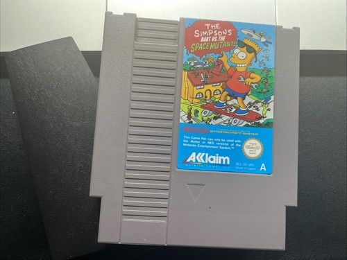 Nintendo nes the simpsons bart - nintendo,