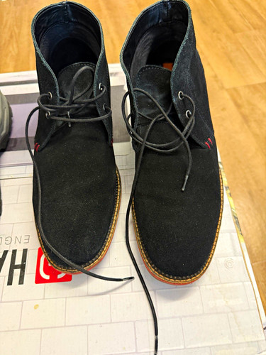 Men black suede - men’s,