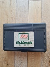 Lister Stablemate Horse Clippers with Two Blade Sets. Good working condition.