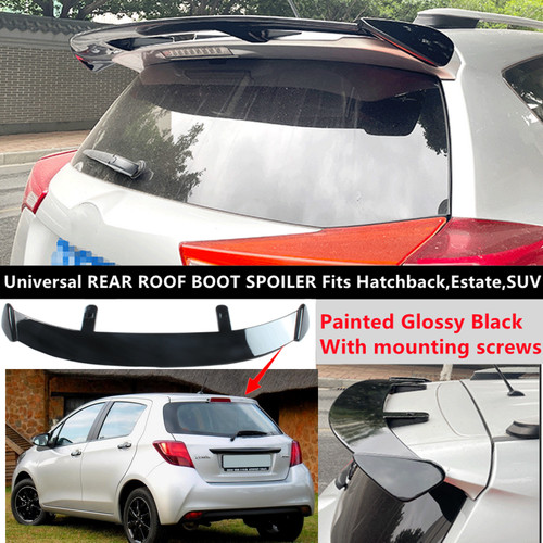 Universal glossy black - black, abs