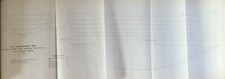 Antique Print Yacht Plan 18ft